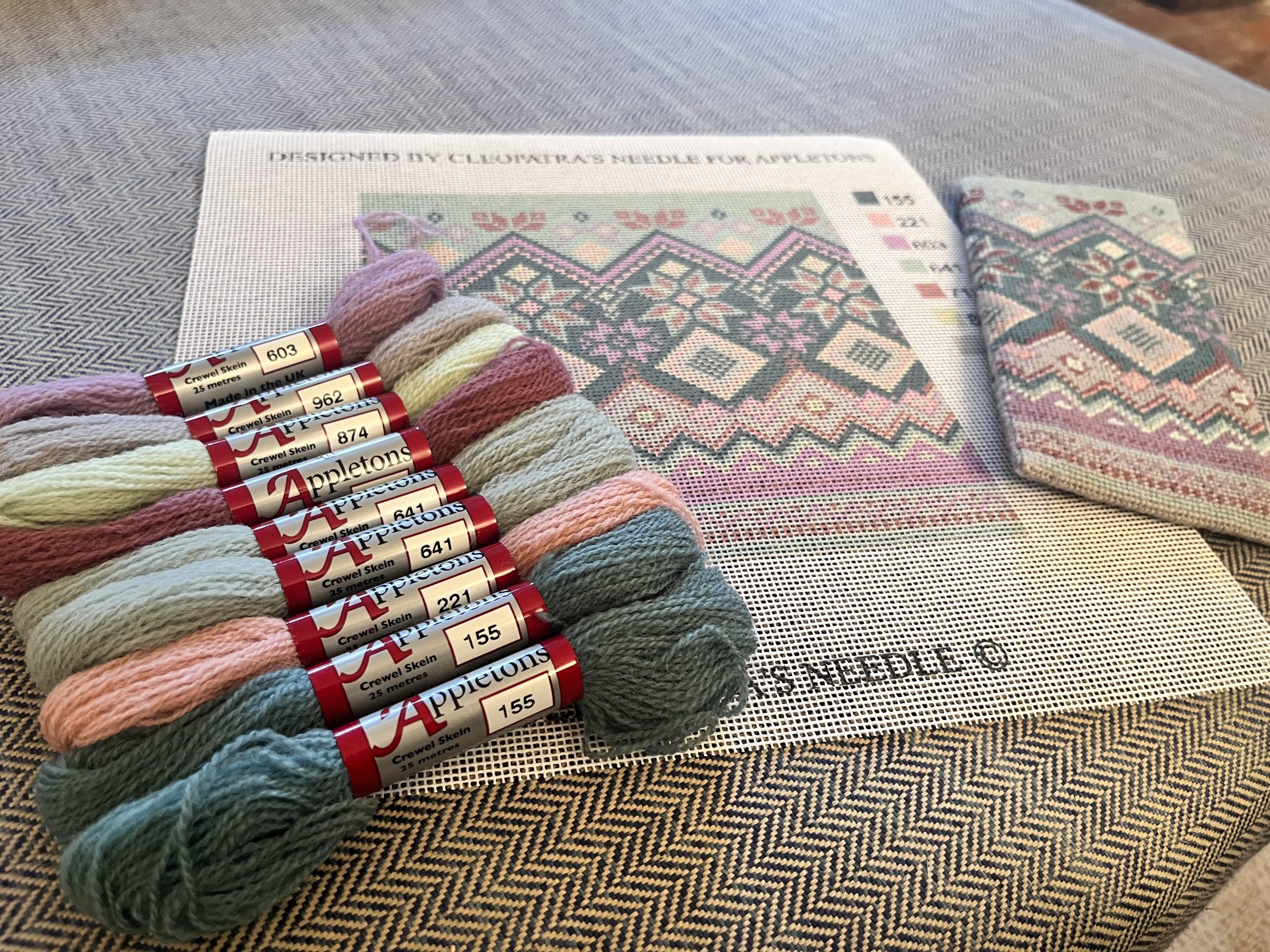 Appleton Fair Isle Glasses Case kit portaocchiali