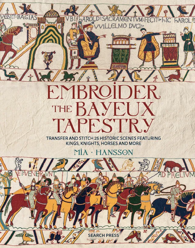 Appleton Embroider the Bayeux Tapestry libro ricamo arazzo