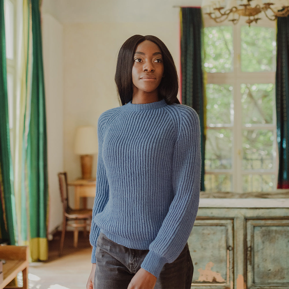 Pascuali Adelita schema pullover raglan lana PDF