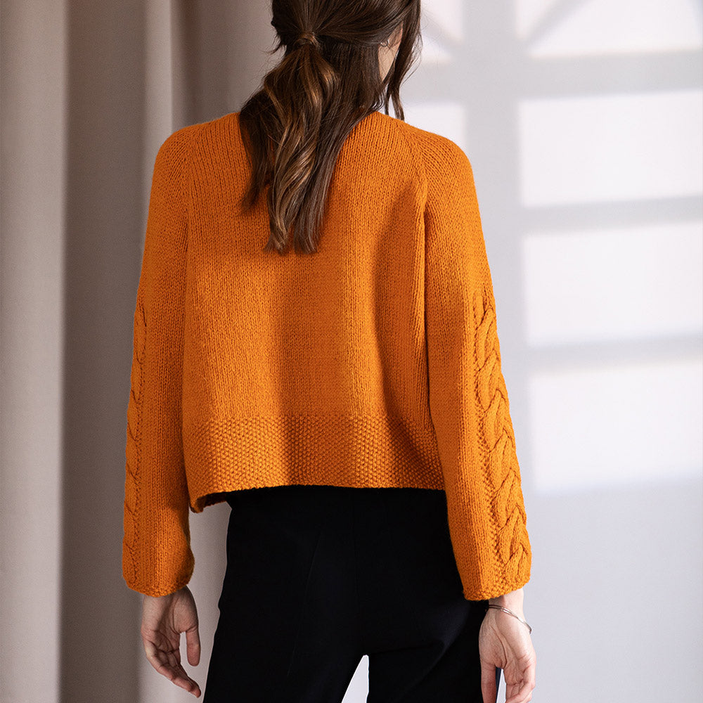 Pascuali Tenpa Cardigan schema maglia cropped