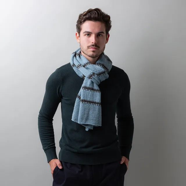 Pascuali Slip Lines Scarf schema maglia sciarpa 175 cm
