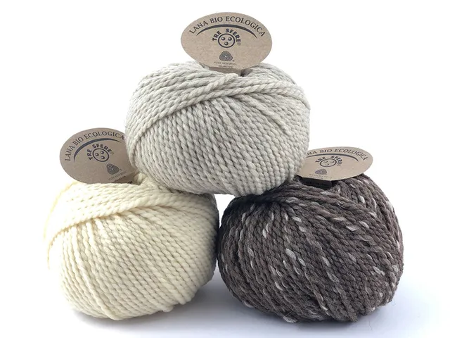 Il Filo di Arianna Bio Ecologica gomitolo lana panna 01 100 g
