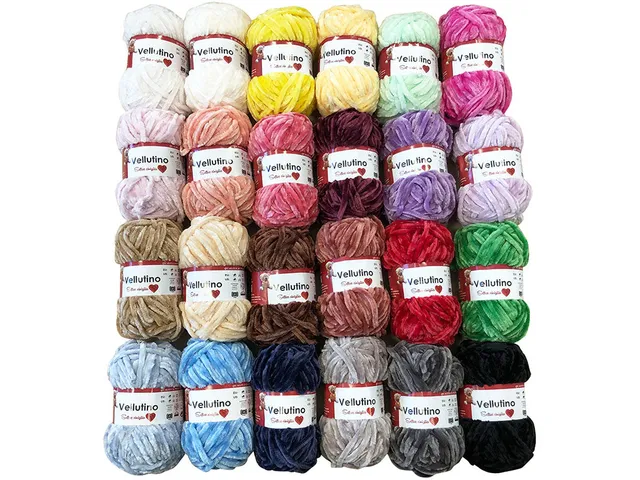 Il Filo di Arianna Vellutino filato ciniglia 50g amigurumi