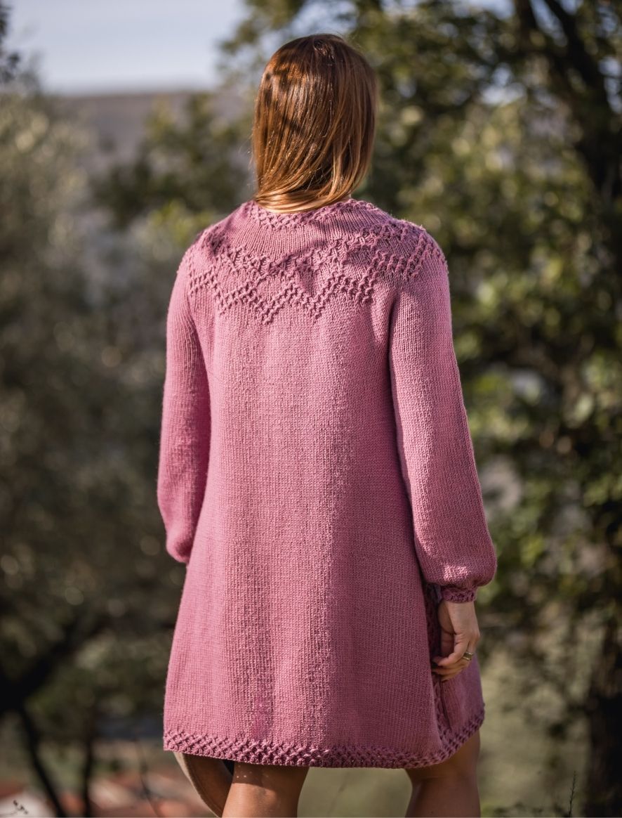 Rosarios4 318 Vestido Urze schema maglia donna