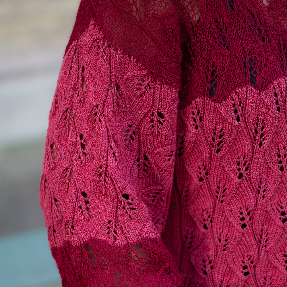 Pascuali Leaf Whisper schema maglione foglie