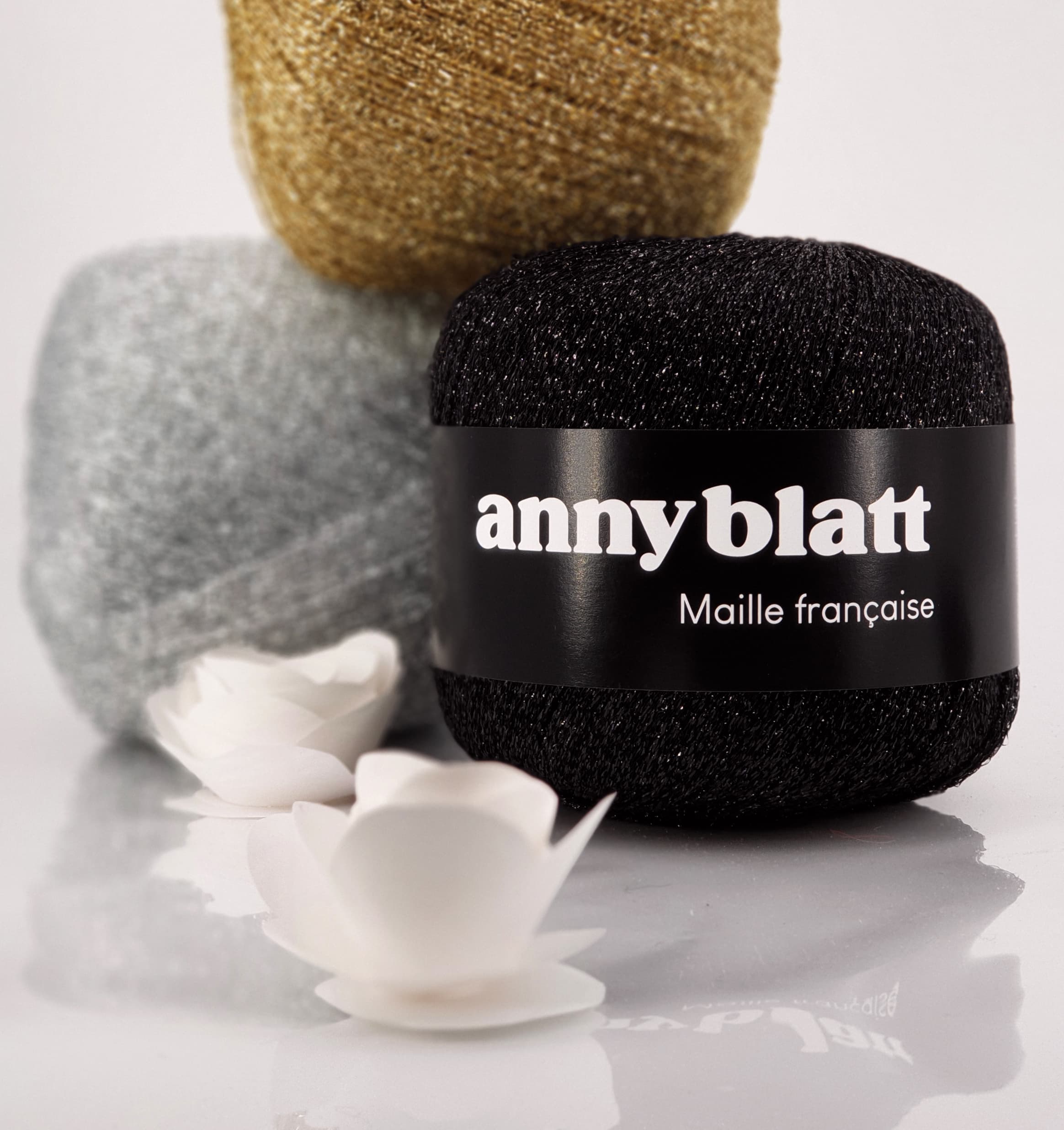 Anny Blatt Eclipse gomitolo filato brillante oro