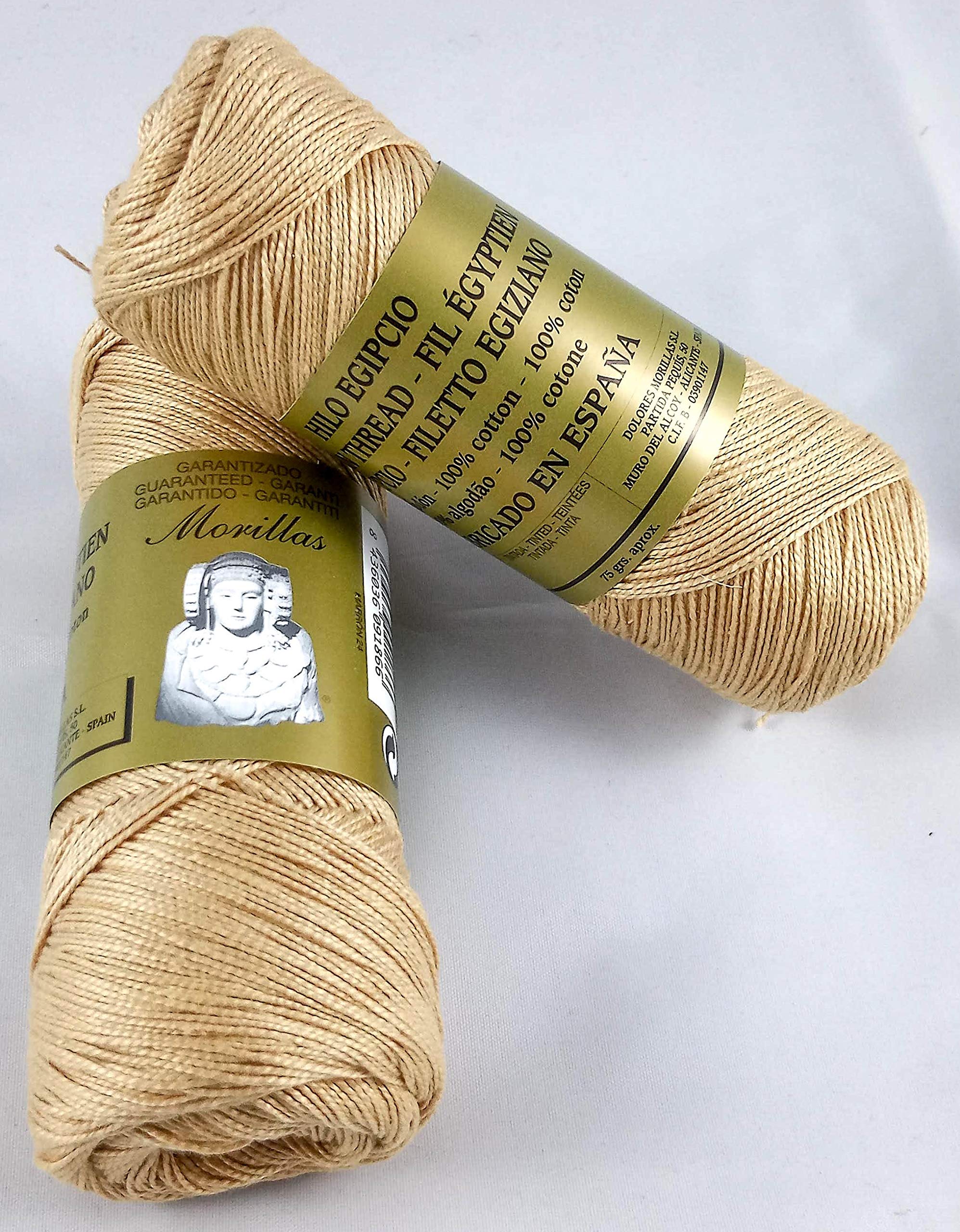Morillas Zepelines Ne 5/2 Filo Cotone Marrone 2x75 g