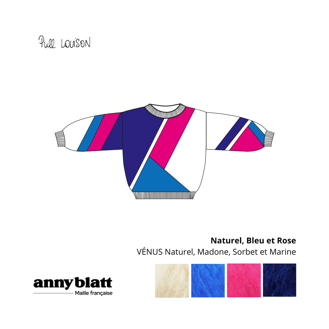 Anny Blatt Vénus Louison kit maglia jacquard