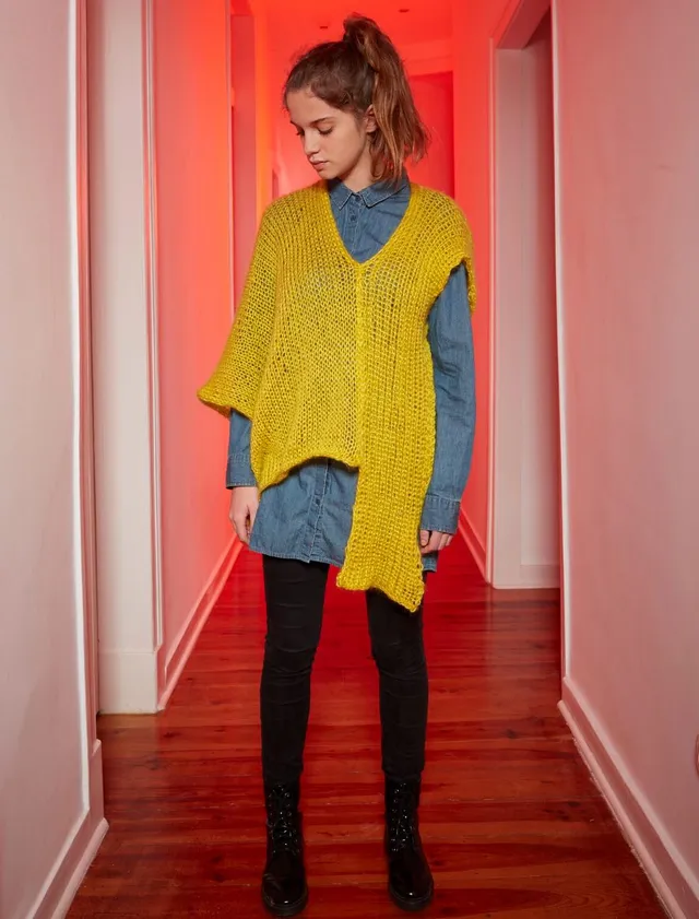 Rosarios4 132 Pluma schema maglione donna