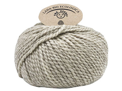 Il Filo di Arianna Bio Ecologica gomitolo lana panna 01 100 g