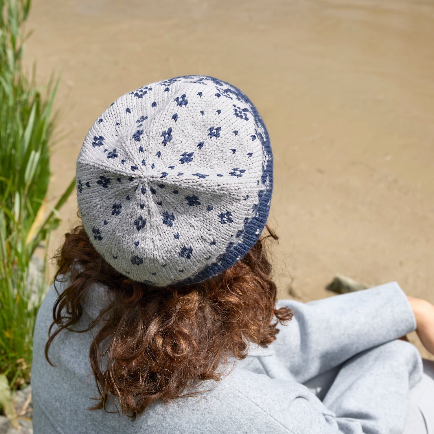 Rosy Green Wool Pidu schema cappello download colorwork