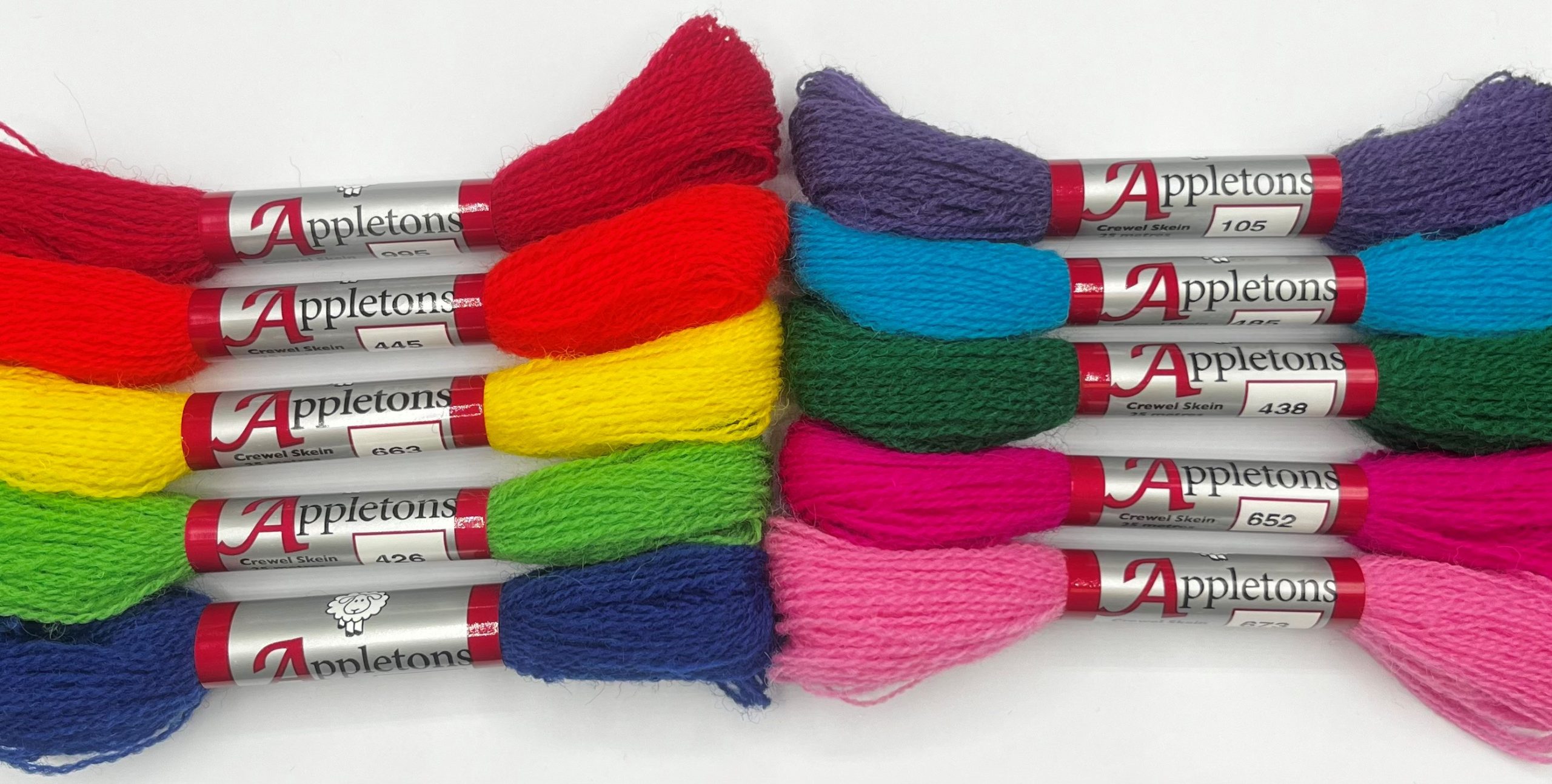 Appleton Crewel filo lana da ricamo assortimento Rainbow