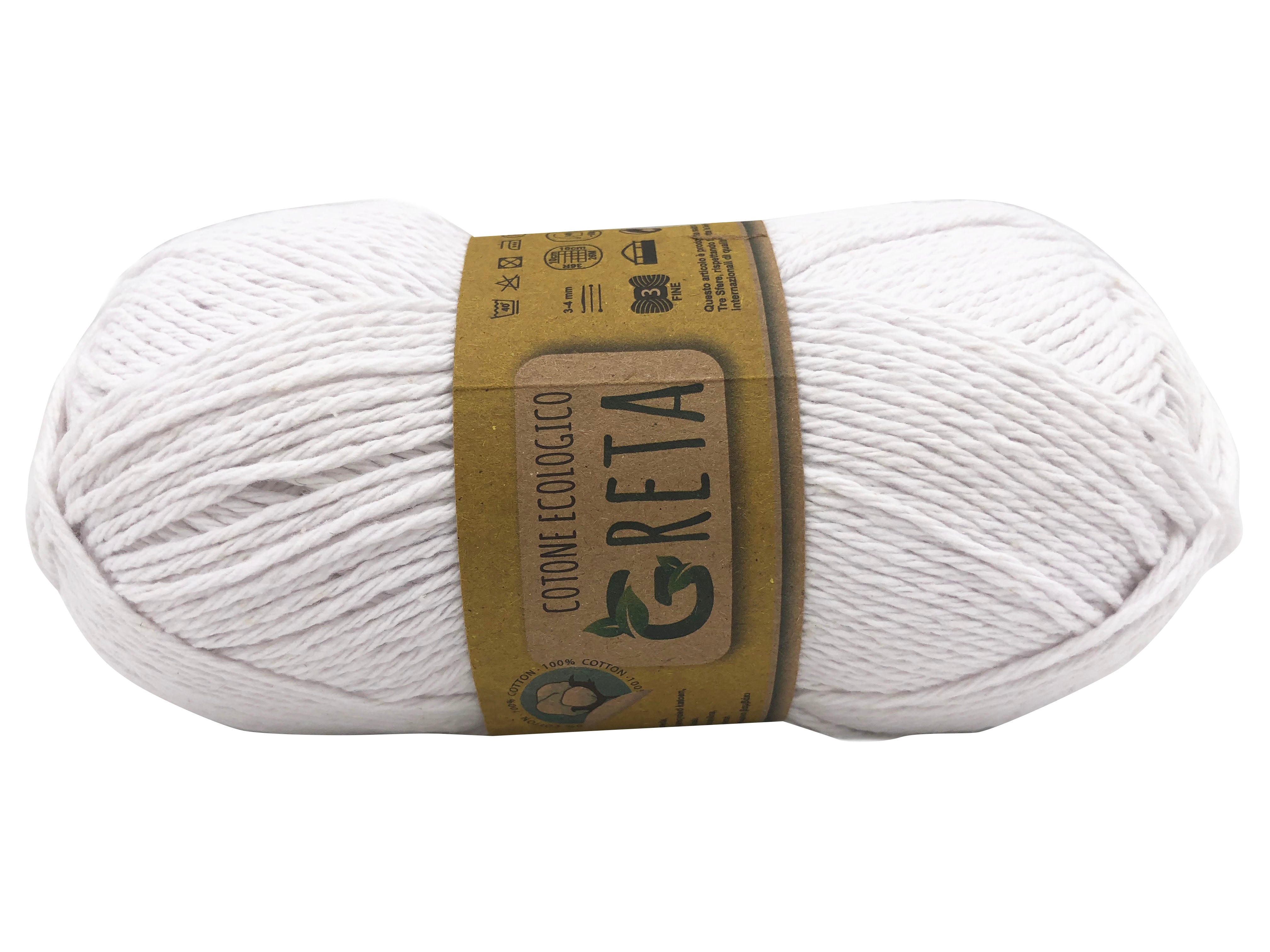 Il Filo di Arianna Greta cotone ecologico 100g 153m nero