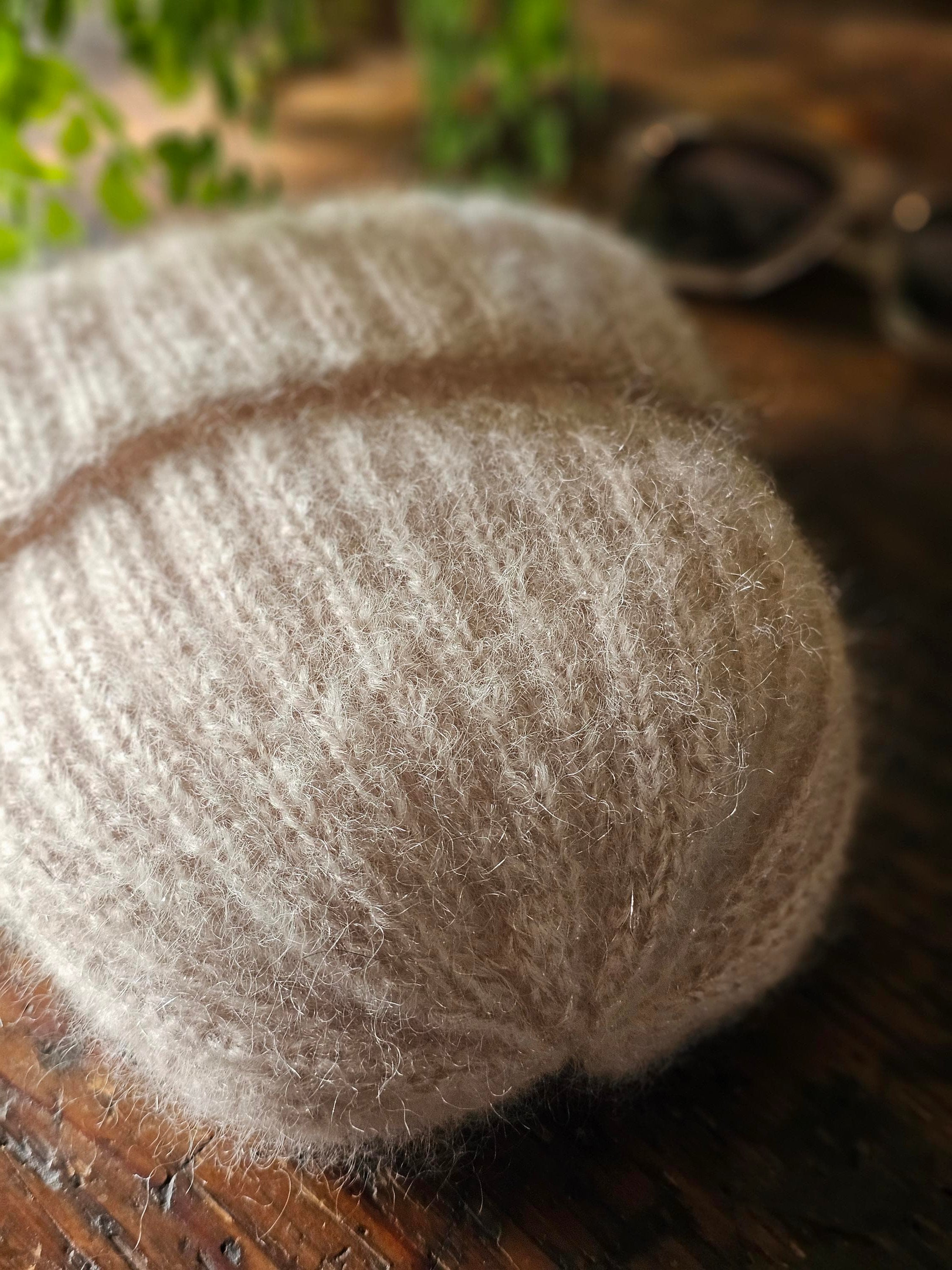 Anny Blatt Alaska berretto kit maglia unico dune mohair