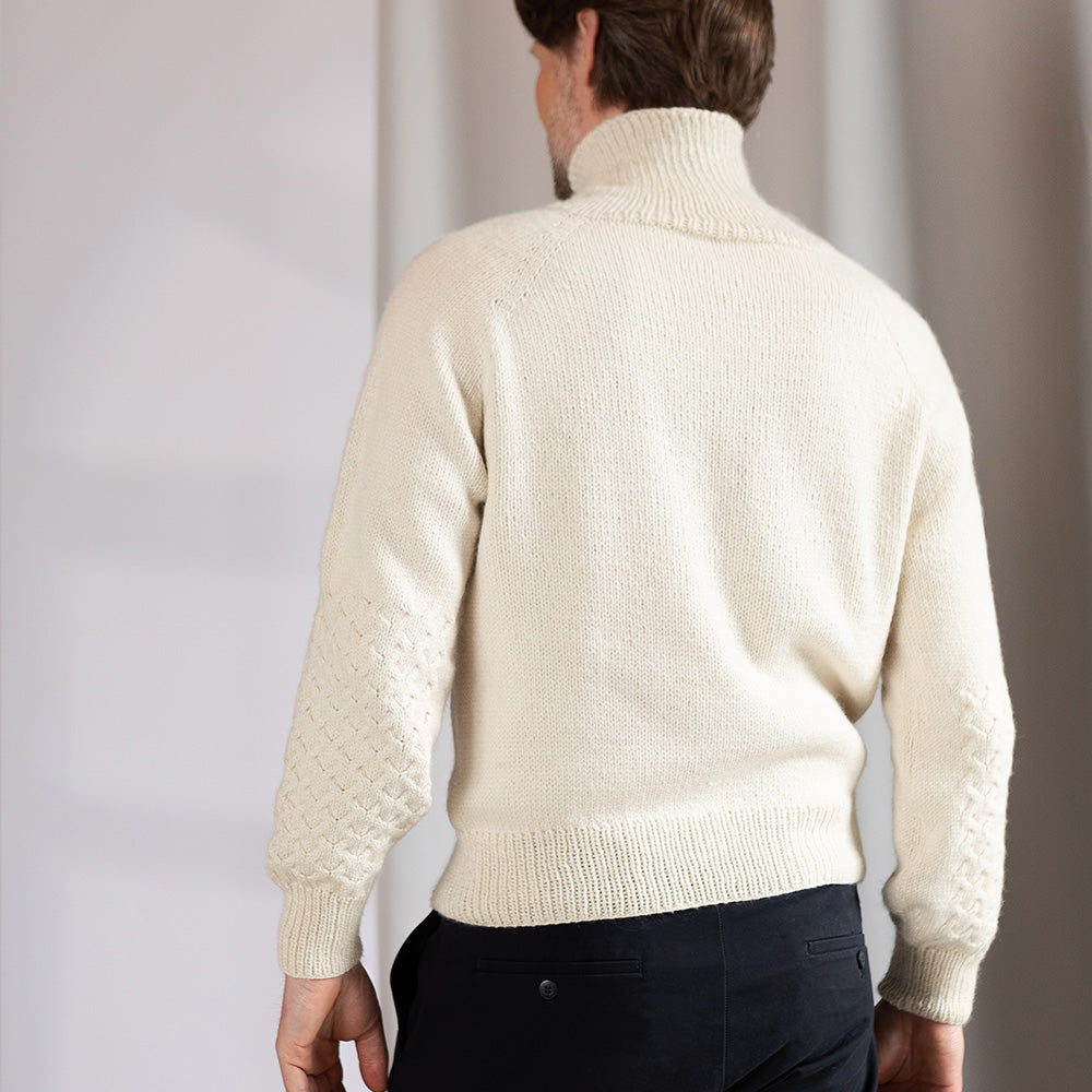 Pascuali Norbu schema lupetto uomo raglan