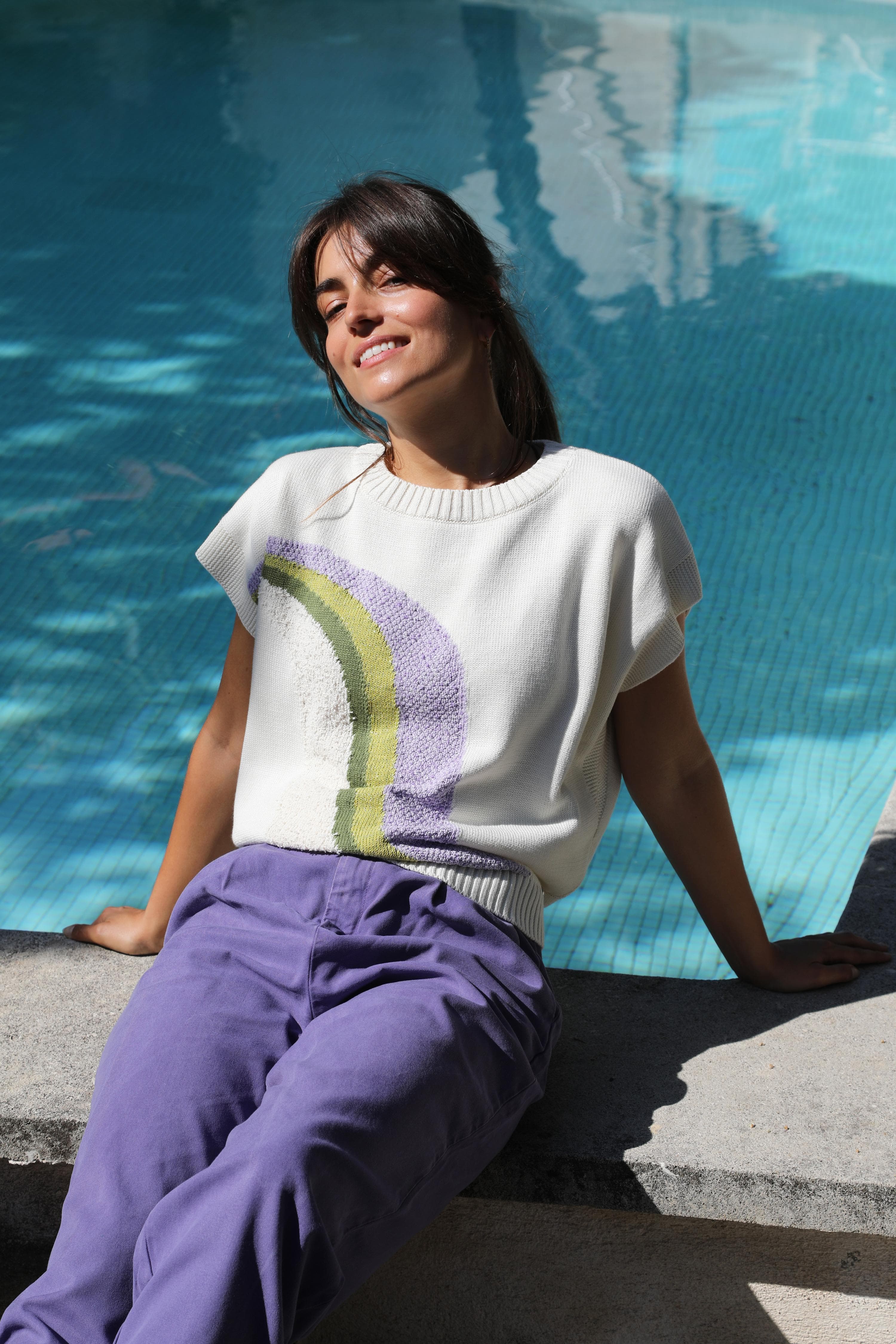 Annyblatt Charlie top cotone lavanda edizione limitata