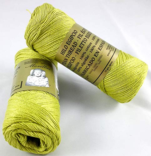 Morillas Zepelines Ne 5/2 cotone perlato pistacchio 23 2x75g