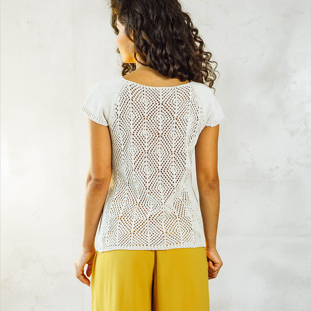 Pascuali Munja Shirt schema maglia top-down taglie 36-52