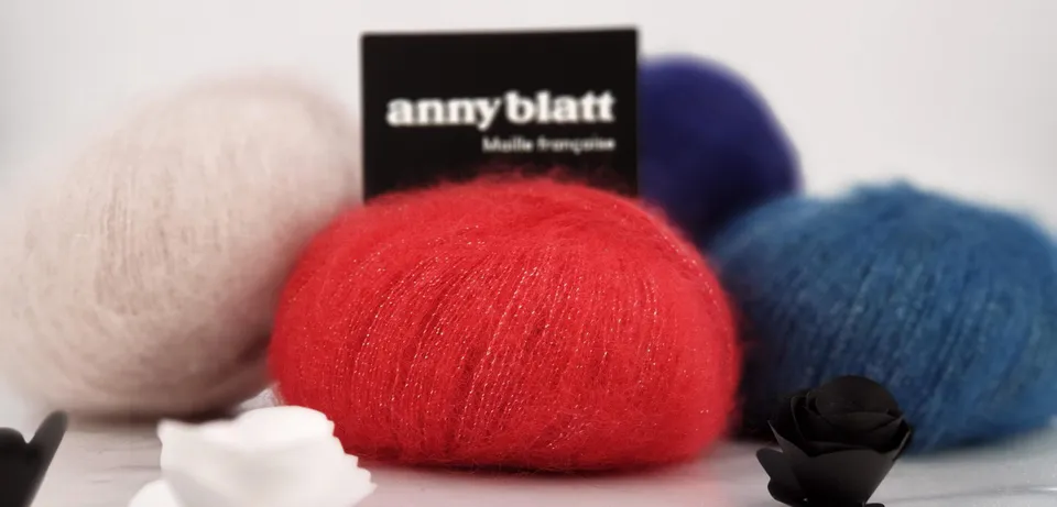 Anny Blatt Sirius gomitolo kid mohair e seta nero
