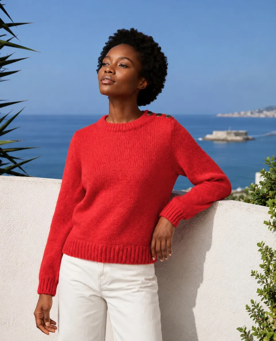 Anny Blatt Masha pull donna signal taglia S mohair merino