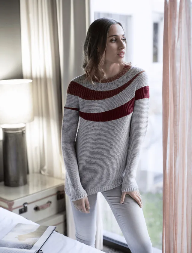 Rosarios4 209 Camisola Abraco modello maglione donna