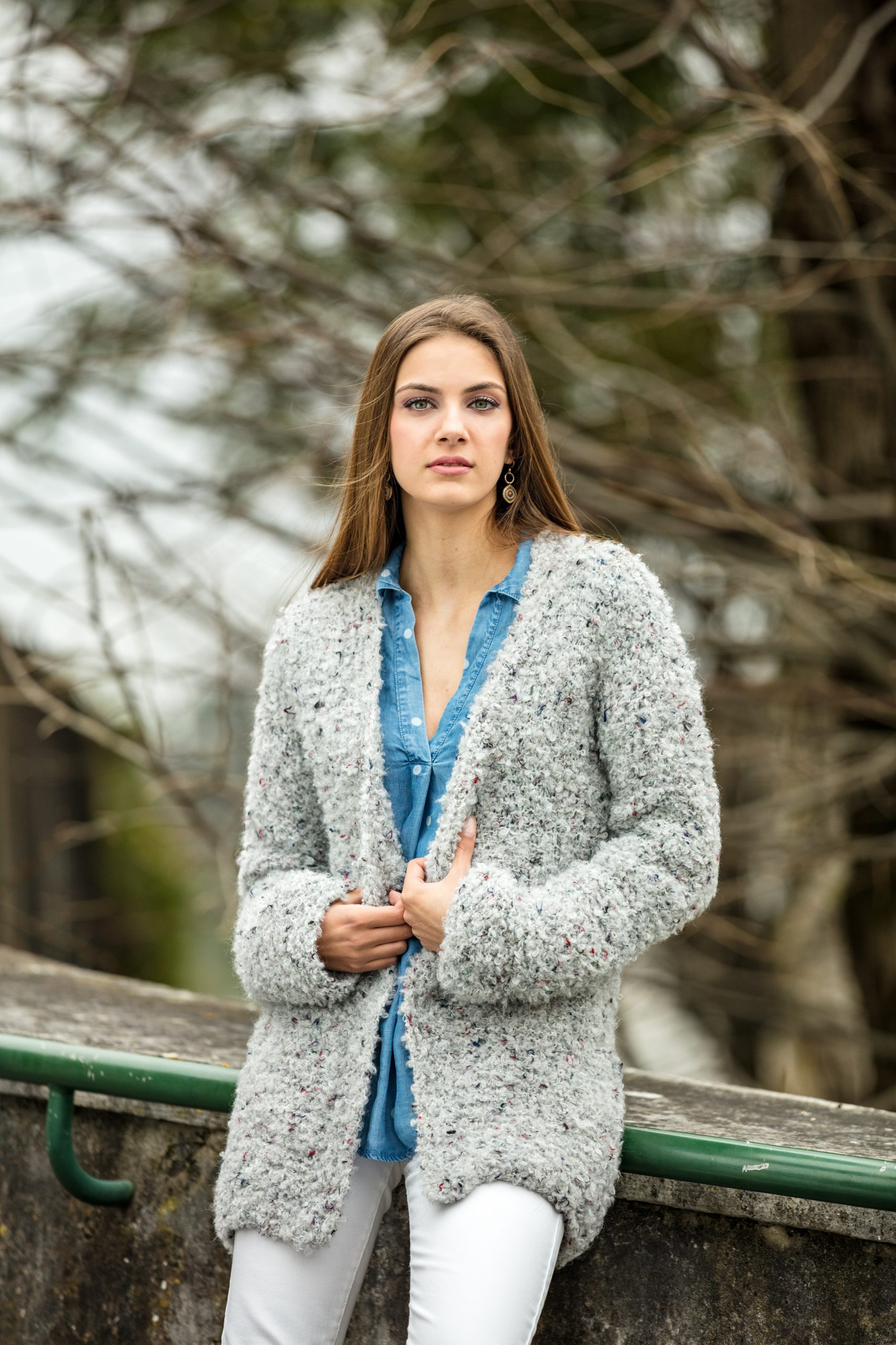 Rosarios4 238 Casaco Lufa-Lufa schema cardigan donna