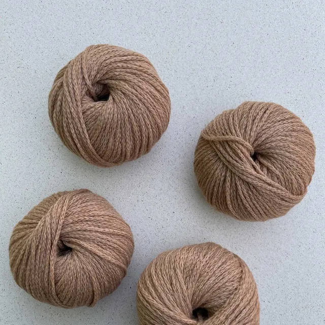Pascuali Camel DK filato baby cammello Chestnut 03 termoregolante