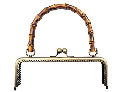 Il Filo di Arianna Clic Clac Rettangolo+Bamboo chiusura 27 cm