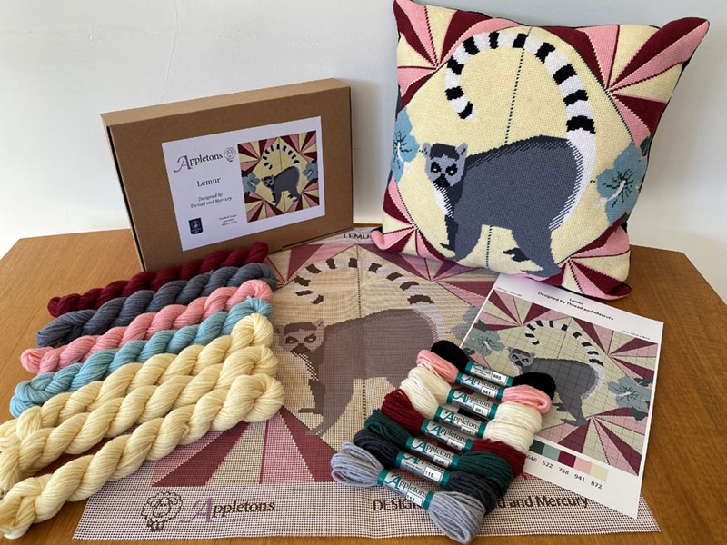 Appleton Lemur Vibrant kit arazzo lemure