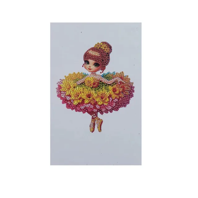 Il Filo di Arianna Soprammobile Testa Mobile Diamond Painting Ballerina