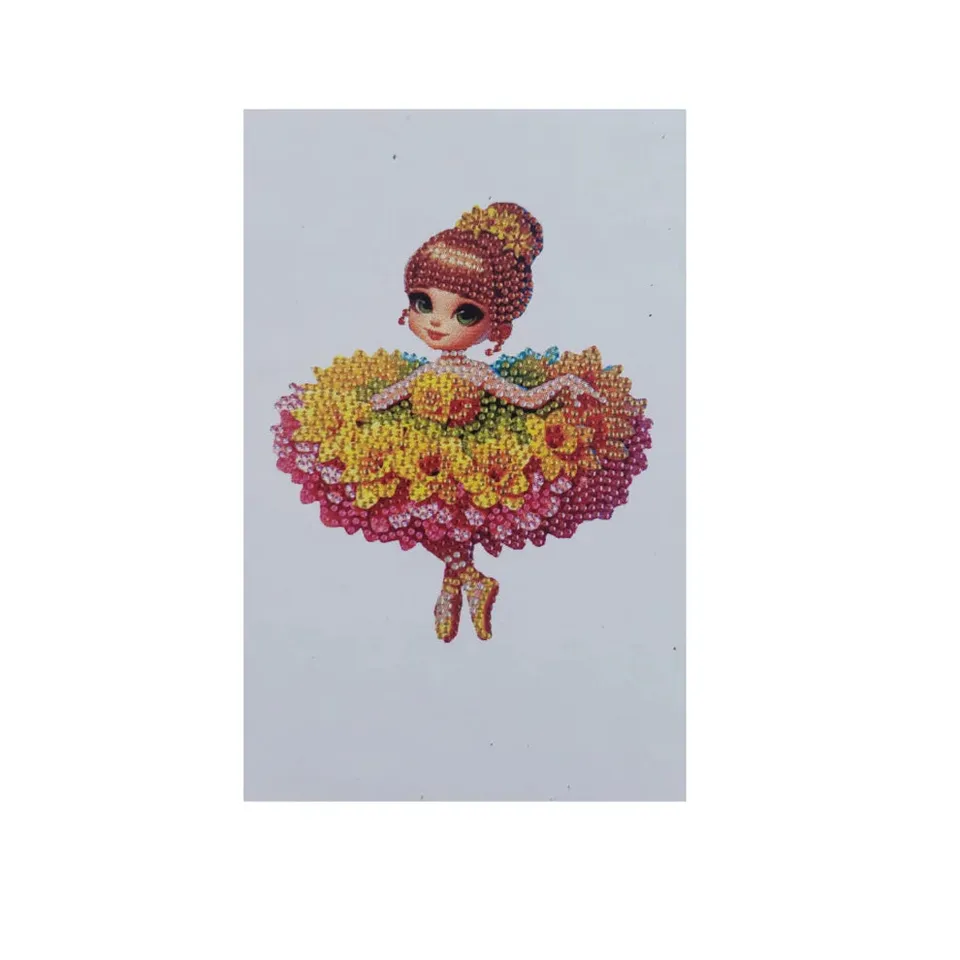 Il Filo di Arianna Soprammobile Testa Mobile Diamond Painting Ballerina