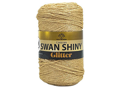 Il Filo di Arianna Swan Shiny Glitter cordino bianco 6401 250g