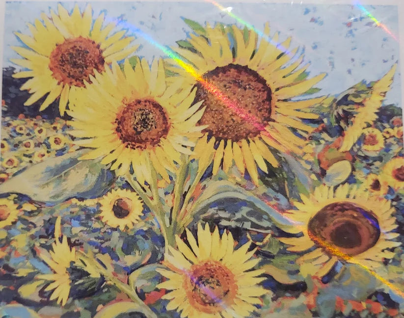 Il Filo di Arianna Tela Diamond Painting quadro 35x25 girasoli
