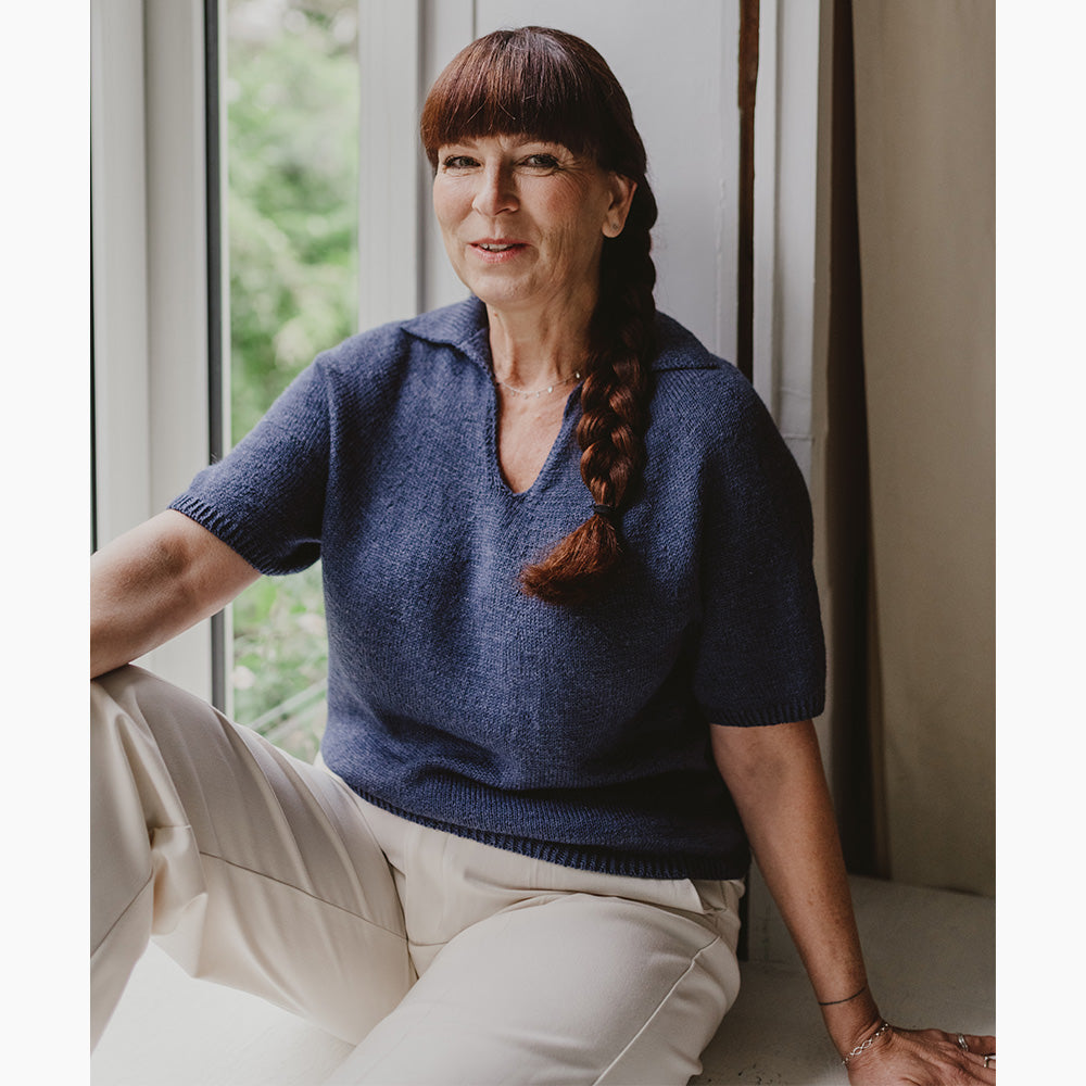 Pascuali Palja schema blouse top down manica corta PDF