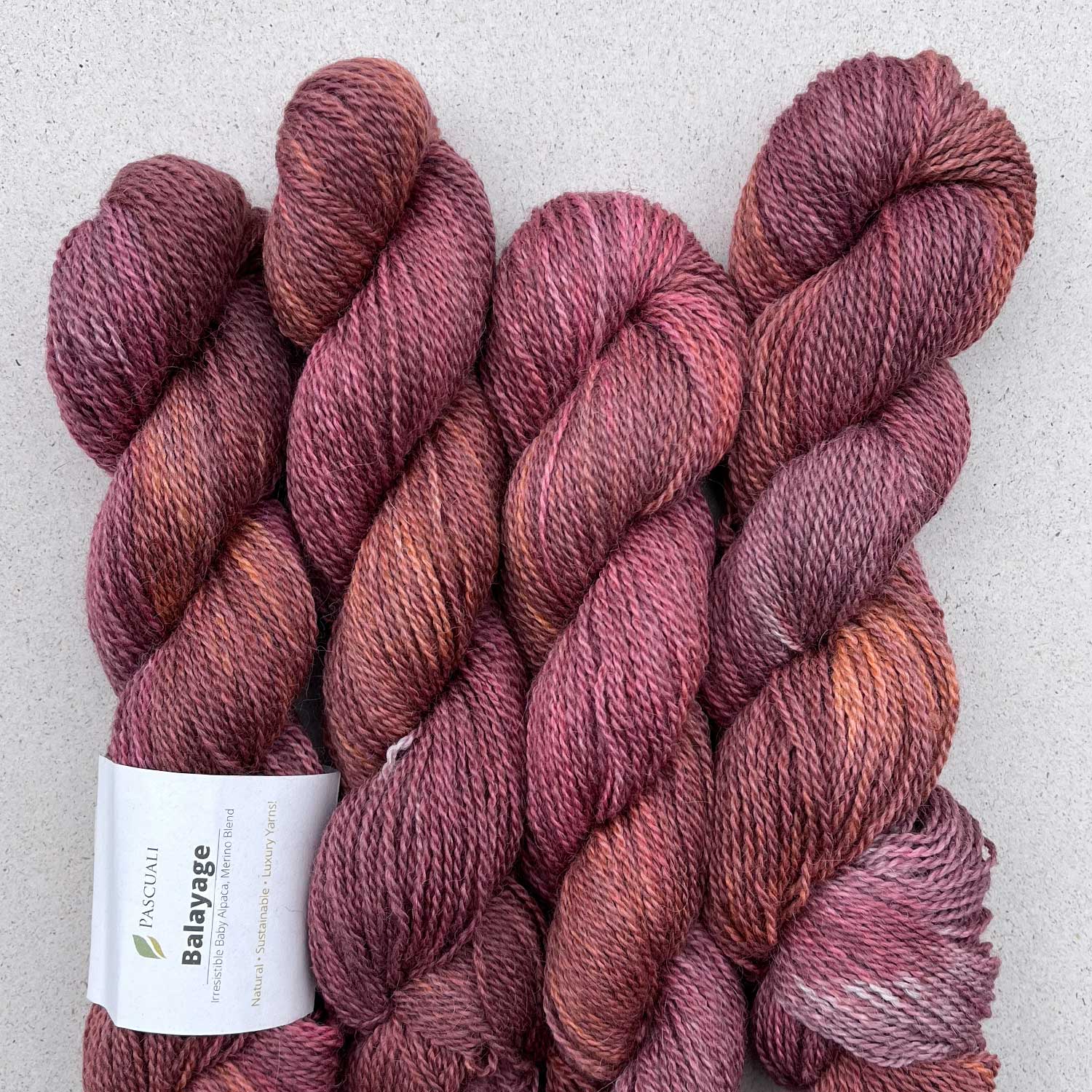 Pascuali Balayage filato baby alpaca merino Inka 710