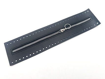 Il Filo di Arianna chiusura zip ecopelle 27cm per borse