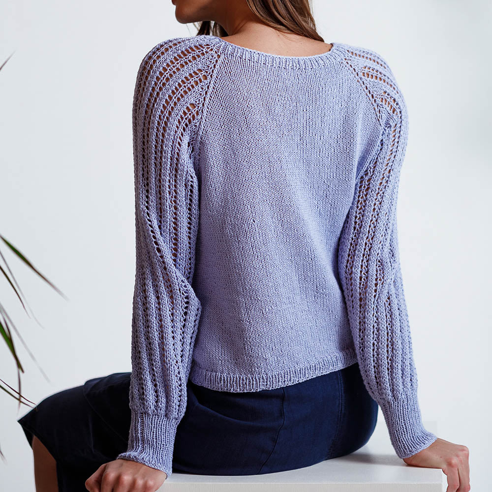 Pascuali Karla Pullover schema maglione cotone estivo