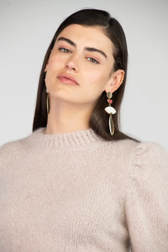 Annyblatt Sirius Sonia kit maglia S dune mohair e seta