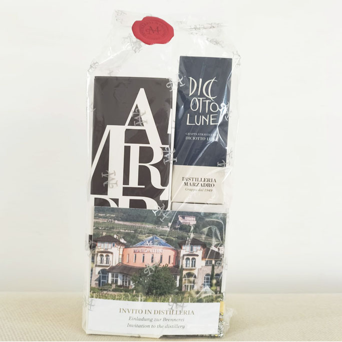 Gomitolorosa Set Degustazione grappa Marzadro