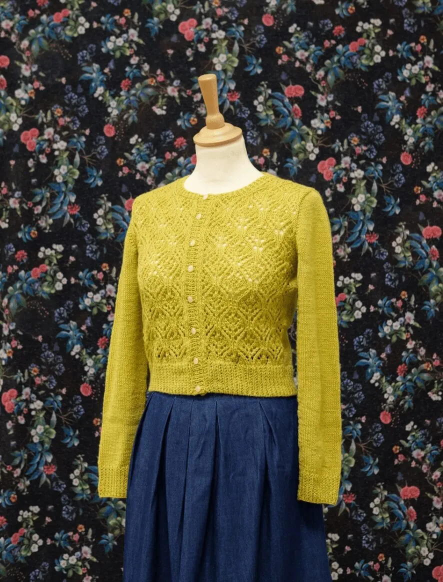 Rosarios4 214 Balada schema cardigan donna