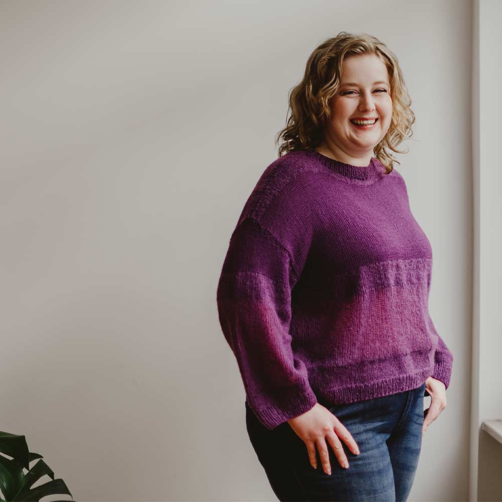 Pascuali Nia schema pullover PDF merino mohair