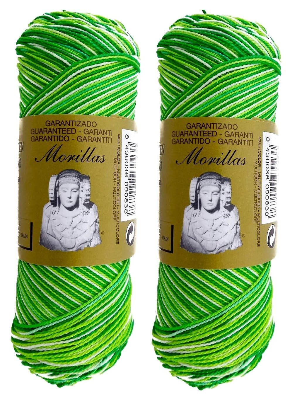 Morillas Zepelines Ne 5/2 filo cotone 2x75 g verde 26 mercerizzato