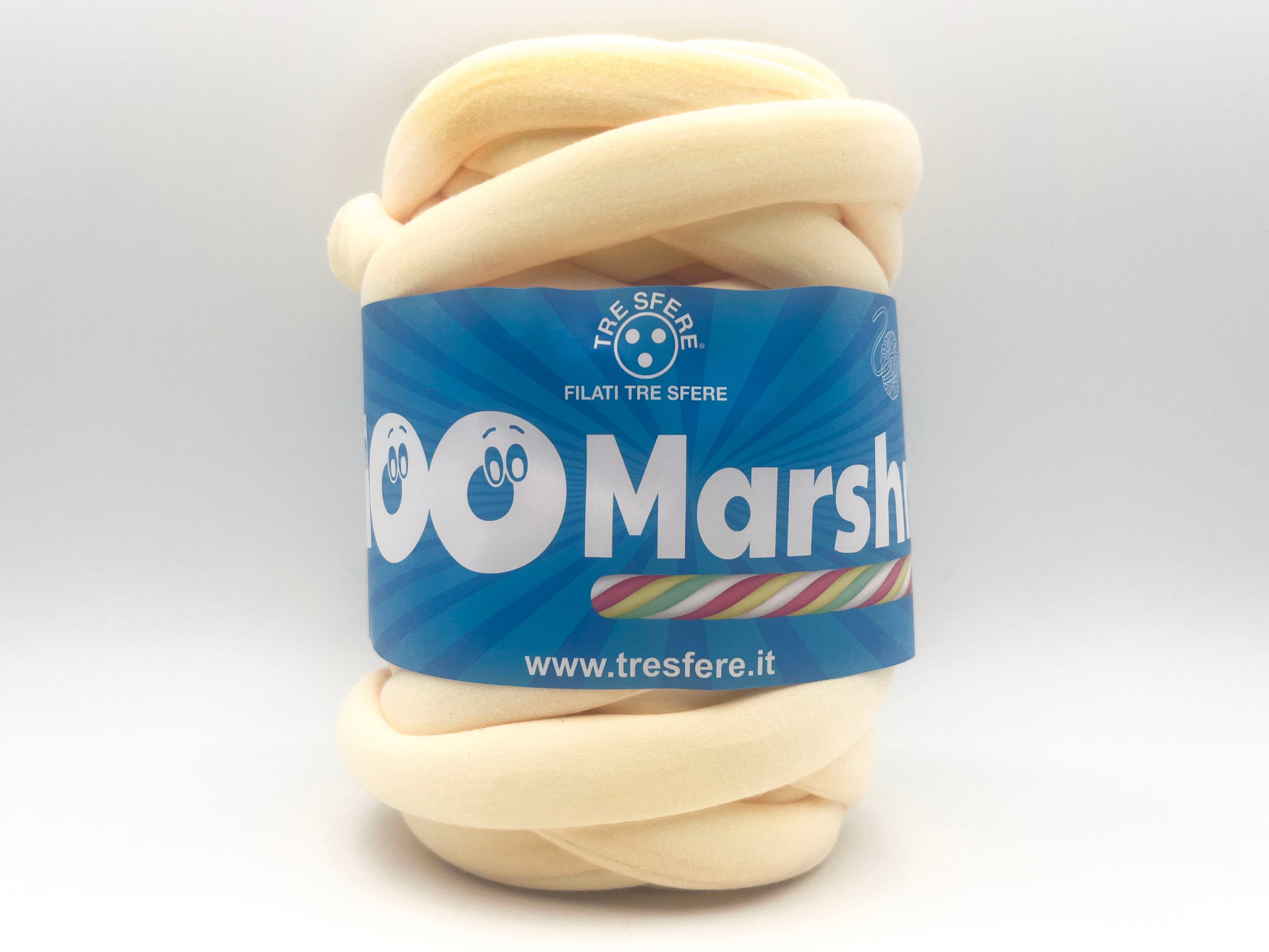 Il Filo di Arianna Waoo Marshmallow filato gigante avorio 01
