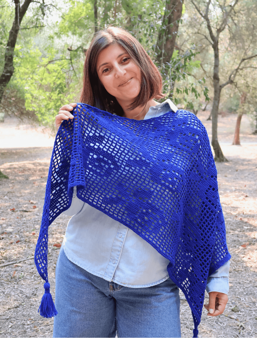 Rosarios4 405 Rosas schema maglia donna