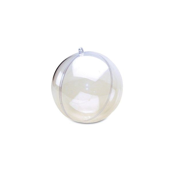 Il Filo di Arianna Sfera Plexiglass Trasparente Apribile Natale