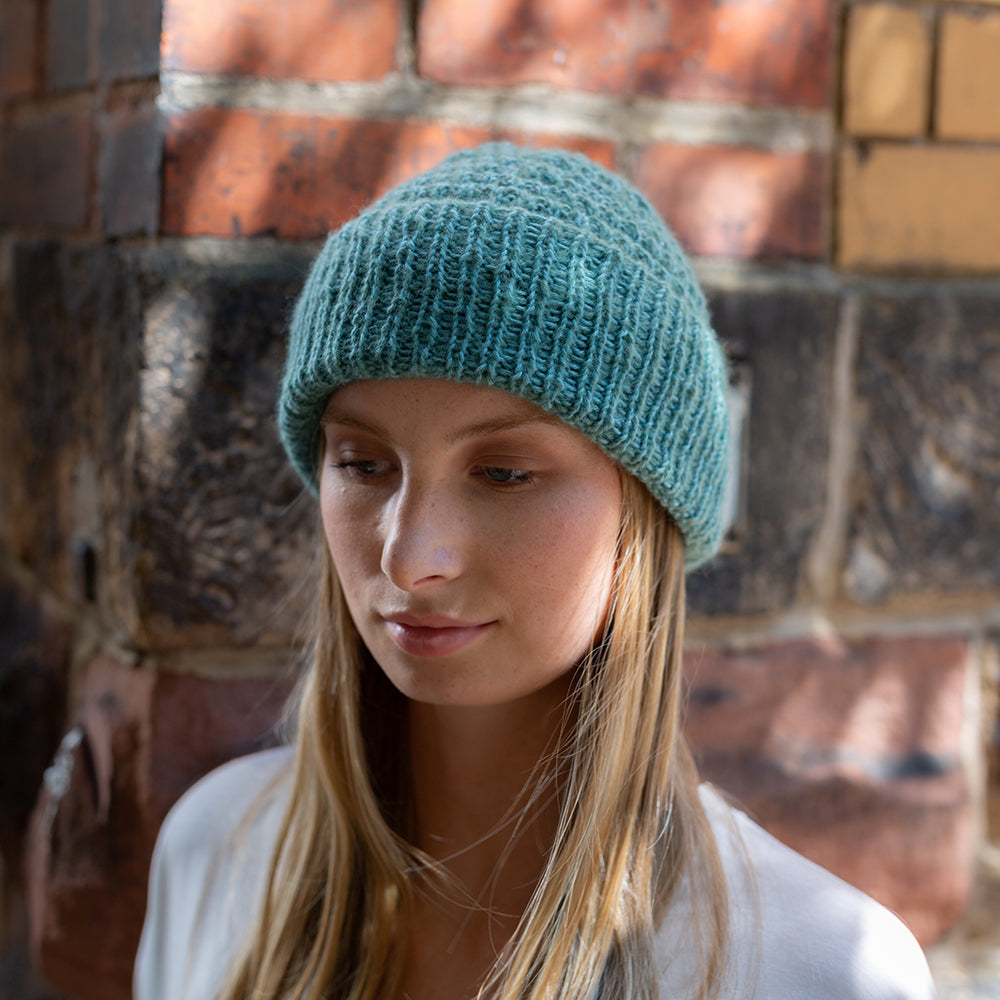 Pascuali Snug Top Hat pattern maglia cappello coste