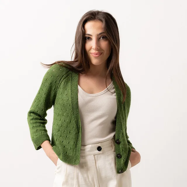 Pascuali Summer Breeze cardigan schema maglia traforato download