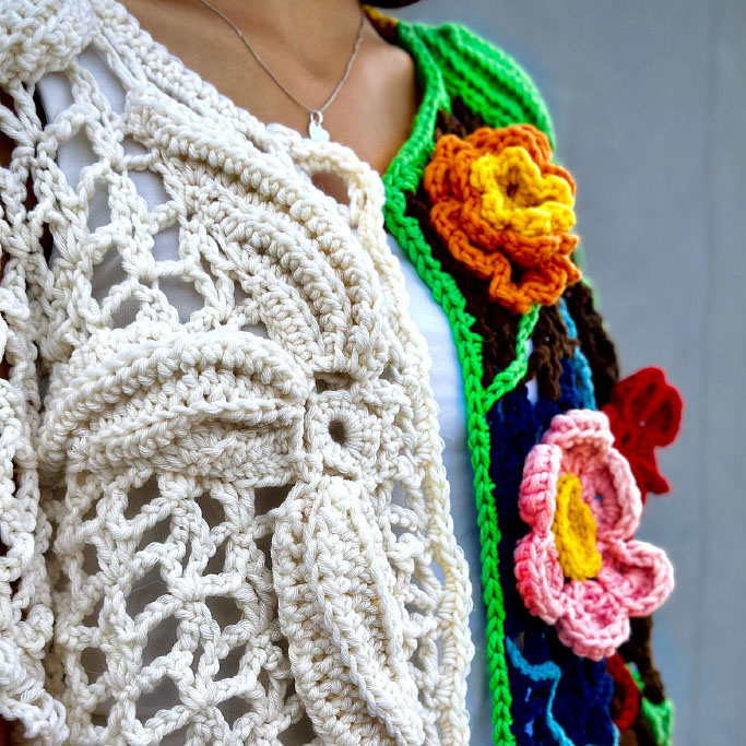 Gomitolorosa Kimono opera lana 2024