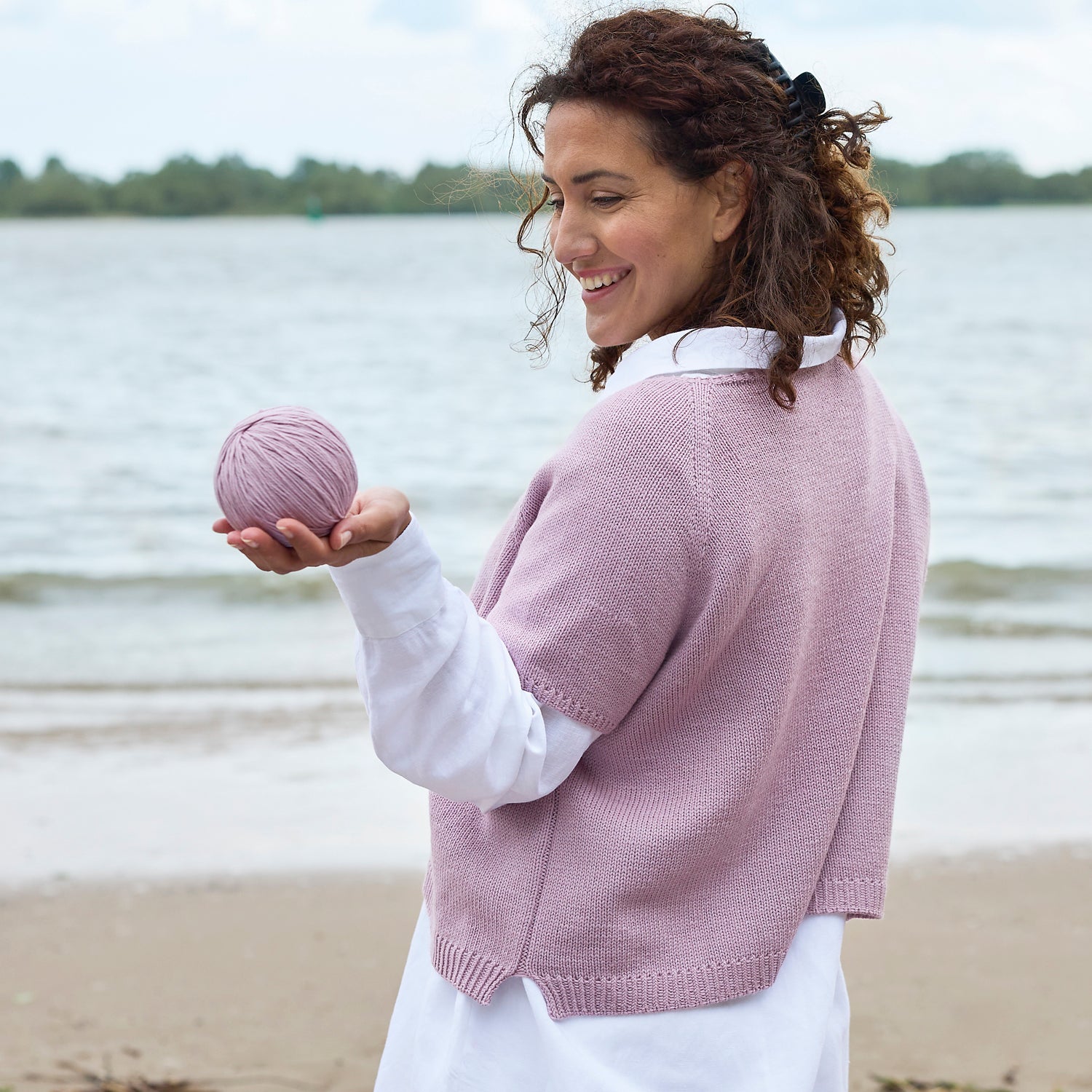 Rosy Green Mengeti schema t-shirt maglia merino PDF