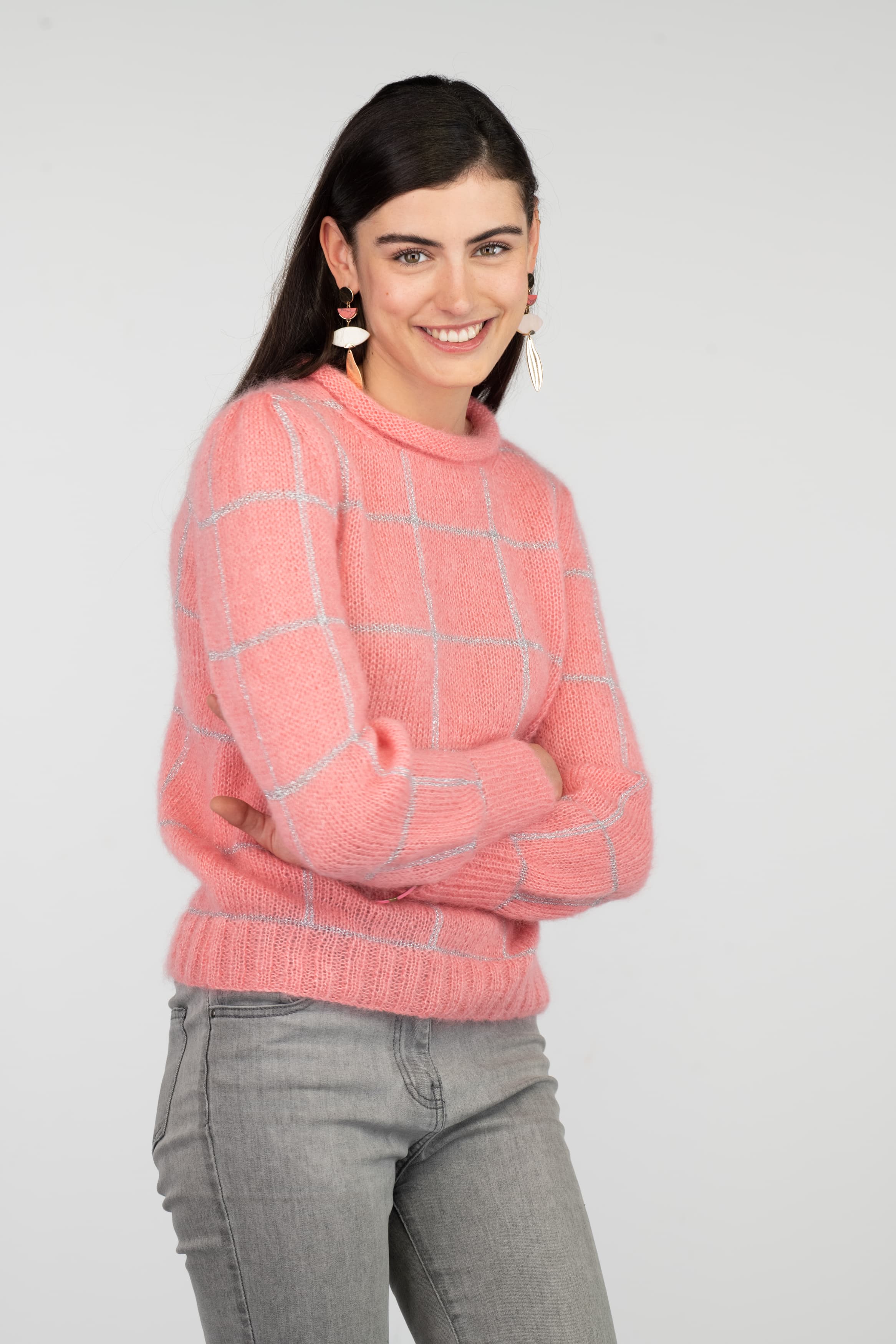 Anny Blatt Emma maglione kit maglia geometrico